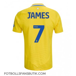 Leeds United Daniel James #7 Replika Bortatröja 2024-25 Kortärmad